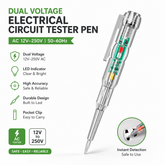 Dual Voltage Tester Pen 24-250V for live wire detection