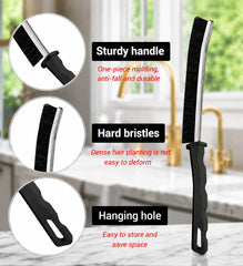 Hard Bristled Crevice Cleaning Brush